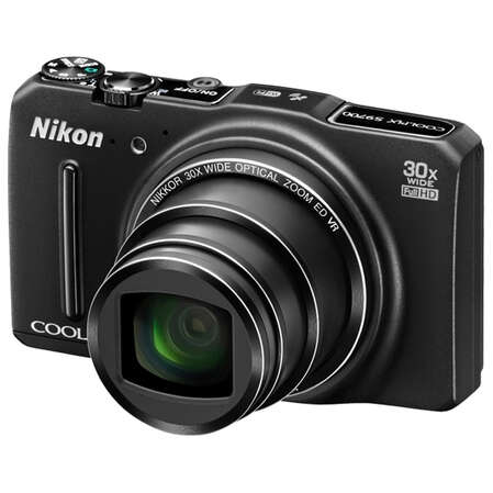 Компактная фотокамера Nikon Coolpix S9700 black