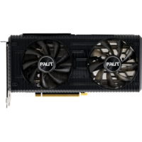 Видеокарта Palit GeForce RTX 3060 12288Mb, Dual 12G (NE63060019K9-190AD) 1xHDMI, 3xDP, Ret