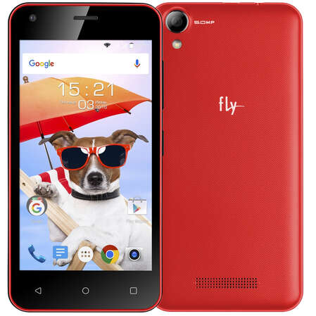 Смартфон Fly FS454 Nimbus 8 Red