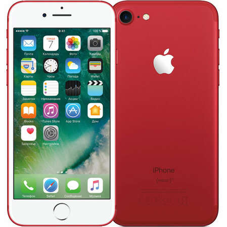 Смартфон Apple iPhone 7 128GB Red (MPRL2RU/A) 