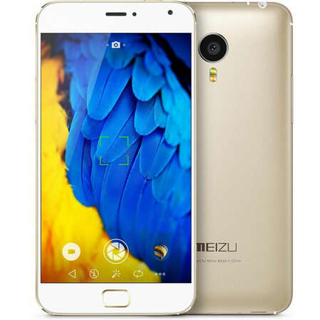 Смартфон Meizu MX5 16Gb Gold/White