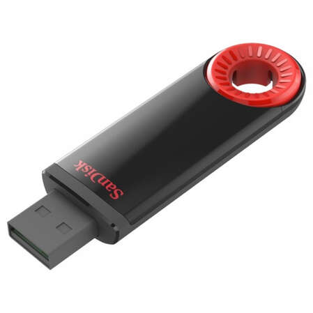 USB Flash накопитель 8GB SanDisk Cruzer Dial (SDCZ57-008G-B35) USB 2.0 Черный