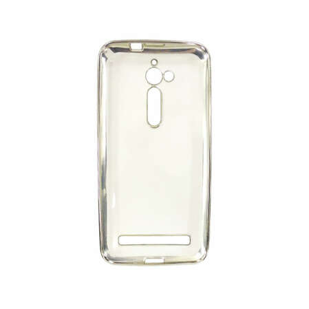 Чехол для Asus ZenFone Go ZB500KL skinBOX 4People silicone chrome border case серебристый 