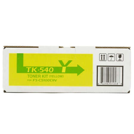 Картридж Kyocera TK-540Y Yellow для FS-C5100DN (4000стр)
