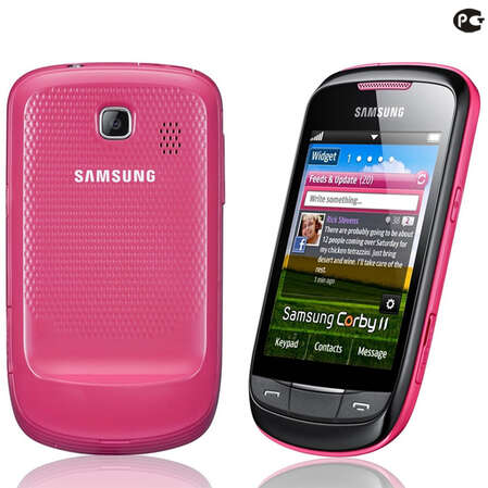 Смартфон Samsung S3850 Candy Pink