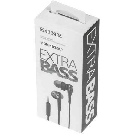 Гарнитура Sony MDR-XB50AP Black