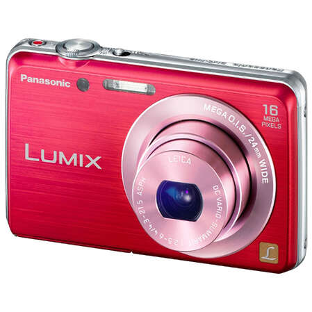 Компактная фотокамера Panasonic Lumix DMC-FS45 Red