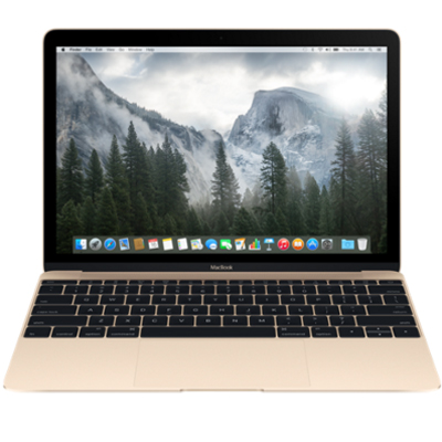 Ноутбук Apple MacBook MK4M2RU/A 12" Core M 1.1GHz/8GB/256Gb SSD/HD Graphics 5300 Gold