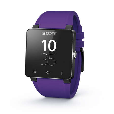 Ремень для умных часов для Sony SE20 для Smart Watch 2, фиолетовый 