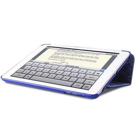 Чехол для iPad Mini Just Cavalli "PYTHON " Booklet, синий (JCMIPADPYTHON2)