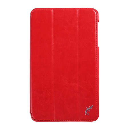 Чехол для Samsung Galaxy Tab 4 8.0 SM-T330\SM-T331 G-case Slim Premium, эко кожа, красный 