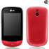 Смартфон LG T500 red