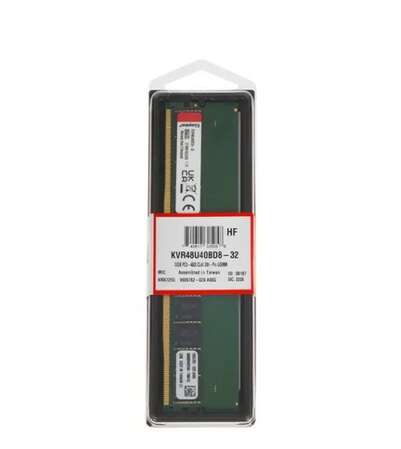 Модуль памяти DIMM 32Gb DDR5 PC38400 4800MHz Kingston (KVR48U40BD8-32)