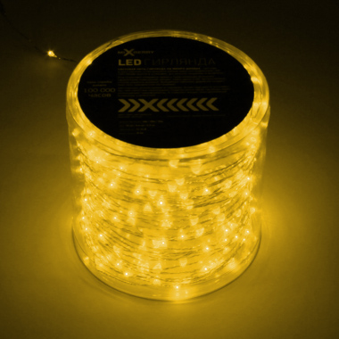 Ёлочная гирлянда Cветодиодная гирлянда Mixberry MLD I10Y желтая (лунный свет) + пульт ДУ 10м