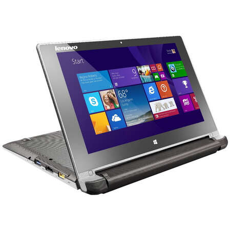 Ноутбук Lenovo IdeaPad Flex 10 N2840/2Gb/500Gb/HD4400/10.1"/BT/Win8.1 brown
