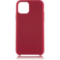 Чехол для Apple iPhone 11 Pro Brosco Softrubber темно-красный