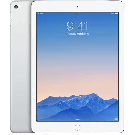 Планшет Apple iPad Air 2 128Gb Wi-Fi Silver (MGTY2RU/A)
