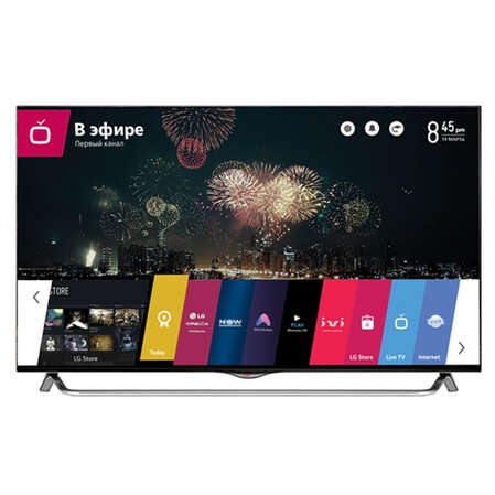Телевизор 60" LG 60UB850V (4K UHD 3840x2160, 3D, Smart TV, USB, HDMI, Wi-Fi) черный