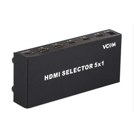 Переключатель Vcom DD435, 5 HDMI вход => 1 HDMI