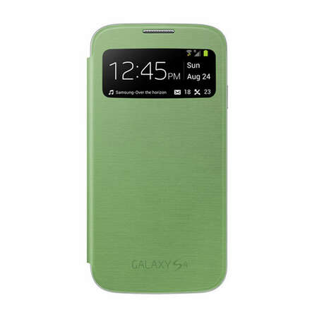 Чехол для Samsung Galaxy S4 i9500/i9505 Samsung EF-CI950BGE зеленый S-View