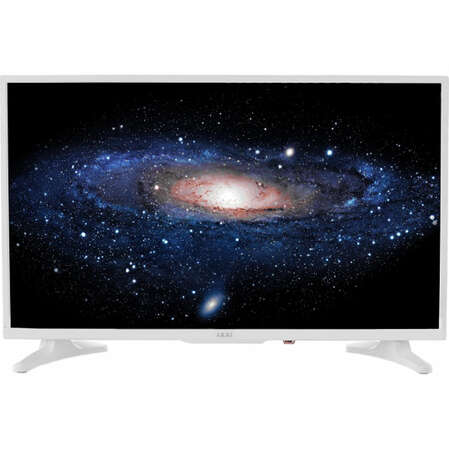 Телевизор 24" Akai LEA-24A65W (HD 1366x768, USB, HDMI) белый