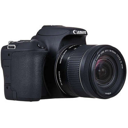 Зеркальная фотокамера Canon EOS 200D Kit 18-55 IS STM Black 