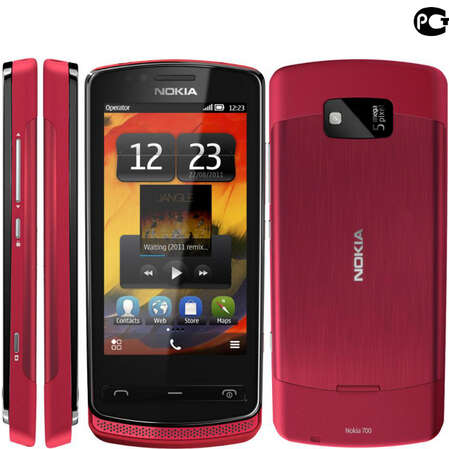Смартфон Nokia 700 Red