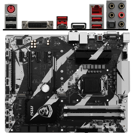 Материнская плата MSI B250 Krait Gaming B250 Socket-1151 4xDDR4, 6xSATA3, 2хM.2, 3xPCI-E16x, 3xUSB3.1, 1xUSB3.1 Type-C, HDMI, DVI-D, Glan, ATX