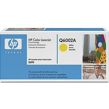 Картридж HP Q6002A Yellow для LJ 2600 (2000стр)