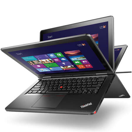 Ноутбук Lenovo ThinkPad Yoga S100 i5-4200U/8Gb/1Tb +16Gb SSD/HD4400/12.5"/HD/IPS/Win8 Touch