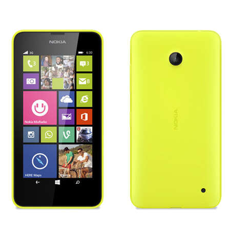 Смартфон Nokia Lumia 630 Dual Sim Yellow 