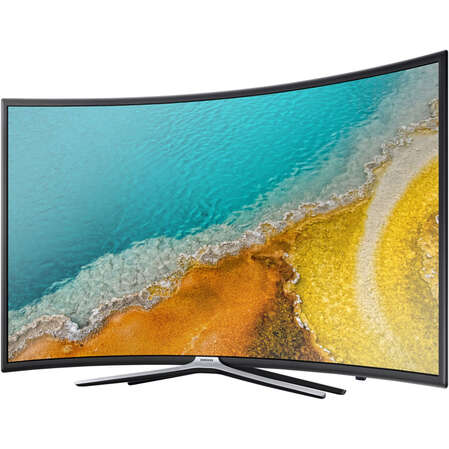 Телевизор 55" Samsung UE55K6500BUX (Full HD 1920x1080, Smart TV, изогнутый экран, USB, HDMI, Wi-Fi) черный/серый