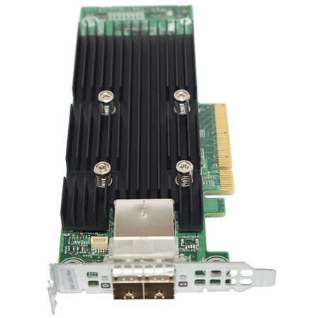 Адаптер Dell HBA SAS 12Gb PCIe, dual port, low profile (LP) (405-AAES)