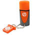 USB Flash накопитель 16GB HP V245O Orange, воднонепроницаемая (FDU16GBHPV245O-EF)