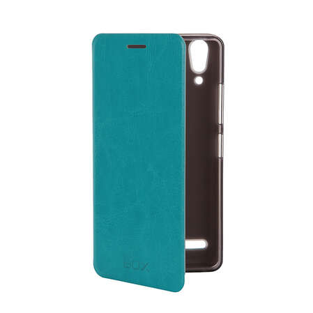 Чехол для Lenovo IdeaPhone A6000 Skinbox Lux, синий