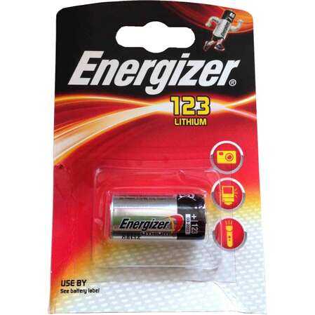 Батарейки Energizer CR123 Photo Lithium Battery