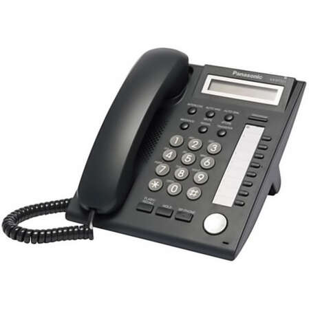 Системный телефон Panasonic KX-DT321RUB черный