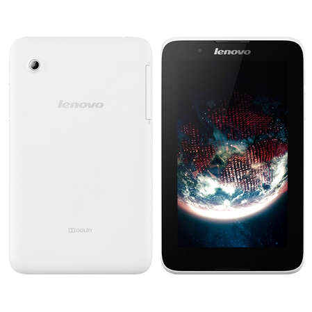 Планшет Lenovo Tab 2 A7-30 MT8382/1Gb/16Gb/7"/Wi-Fi/BT/Camera/white/Android 4.2  3G