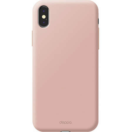 Чехол для Apple iPhone X Deppa Air Case, розовый