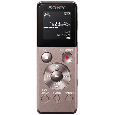 Диктофон SONY ICD-UX543 4GB, бронзовый