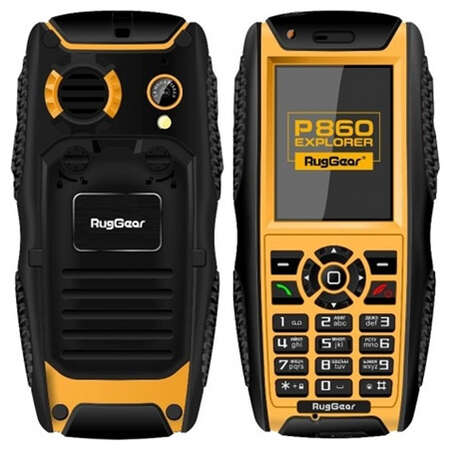 Защищенный телефон RugGear Р 860, рация Walkie Talkie