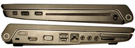 Ноутбук Dell Studio 1535 T8100/2Gb/160Gb/15.4"/X3100 Black