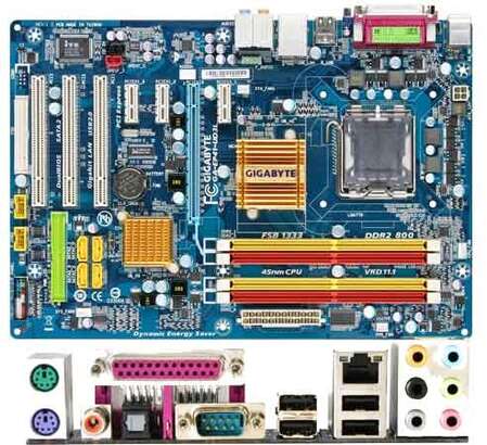 Материнская плата Gigabyte GA-EP41-UD3L Soc775, DDR2, PCI-E16x, Lan ATX
