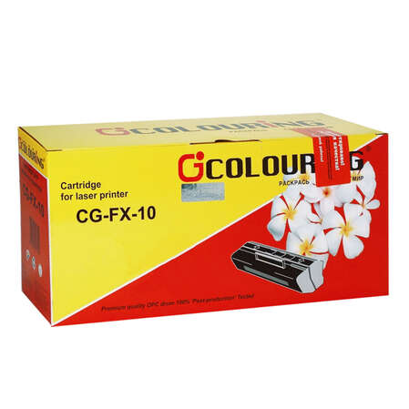 Картридж Colouring CG-FX-10 для Canon Fax MF4010/4012/4120/4150/4270/4320/4322/4330/4340/4350/4370/4680 FAX-L100/110/120/160 (2000стр)