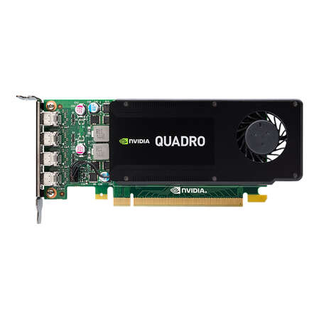 Видеокарта PNY NVIDIA Quadro K1200 (VCQK1200DP-PB) 4096Mb 4xMini-DP PCIEx16 LP