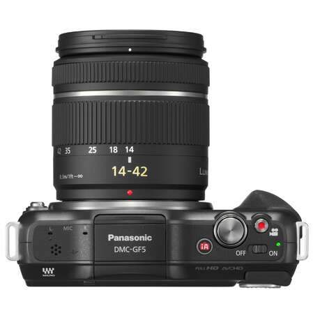 Компактная фотокамера Panasonic Lumix DMC-GF5 Kit 14-42  black