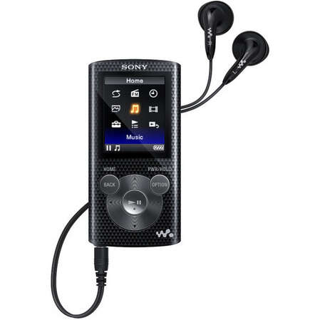 MP3-плеер Sony NWZ-E384 8Гб, черный