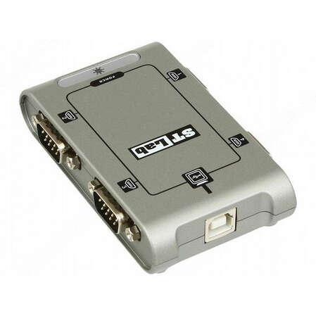 Адаптер USB2.0 - RS-232 ST-LAB U-400 4xPortS 