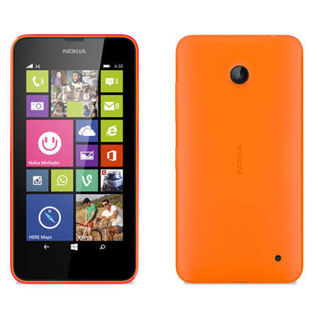 Смартфон Nokia Lumia 630 Dual Sim Orange 