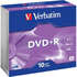 Оптический диск DVD+R диск Verbatim 4,7Gb 16x 10шт. Matt Silver Surface (43657)